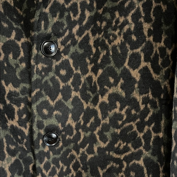 NWT Fashion Nova Leopard Print Men’s Coat - Picture 3 of 6